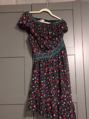 Joie One Shoulder Ruched Waist Dress